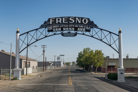 Fresno city California Sign